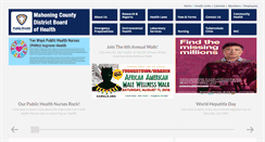 Desktop Screenshot of mahoninghealth.org